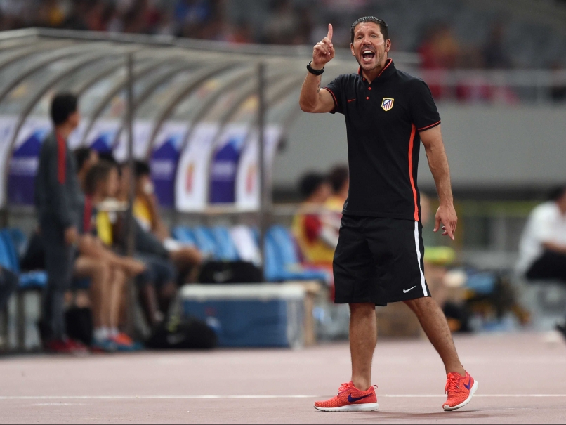 Feel 'Fortunate' To Coach Atletico Madrid, Says Diego Simeone