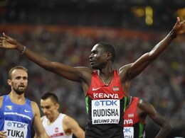 World Athletics: David Rudisha of Kenya Wins Second 800m Title World Athletics: David Rudisha of Kenya Wins Second 800m Title