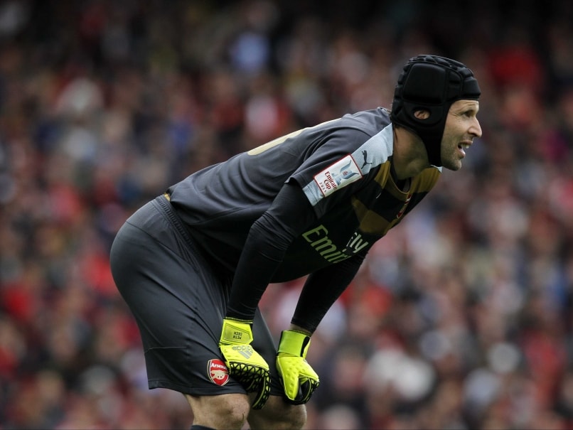 Petr Cech Arsenal Emirates Cup 2015