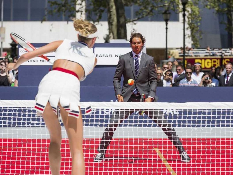 For Rafael Nadal, A Little 'Strip Tennis' Before The US Open