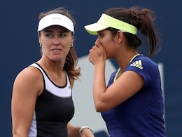 Sania Mirza, Martina Hingis Enter Madrid Open Doubles Final Sania Mirza, Martina Hingis Enter Madrid Open Doubles Final