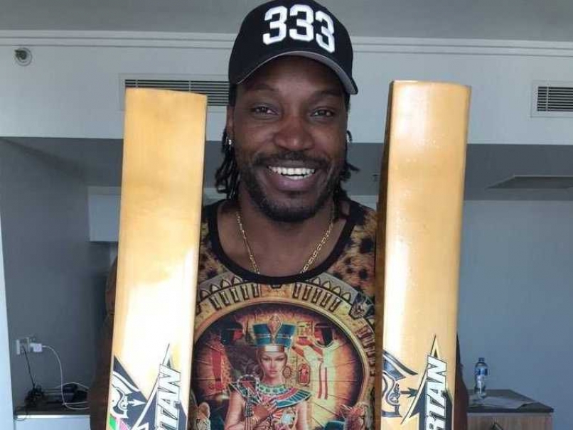 Chris Gayle's New Golden-Coloured Spartan Bat Creates Buzz in Big Bash League