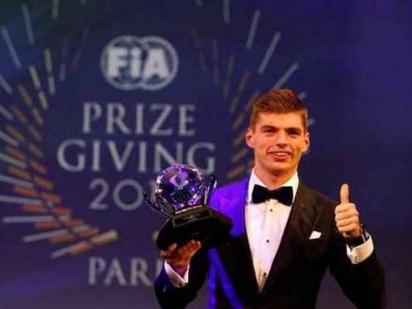 F1 Rookie Max Verstappen Bags Three FIA Awards