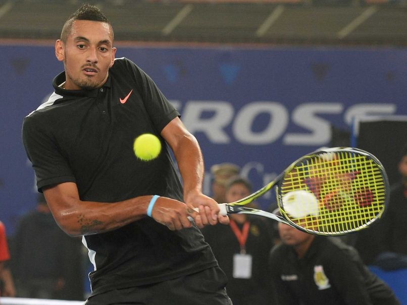 Australia's Nick Kyrgios in The Spotlight at Kooyong Classic