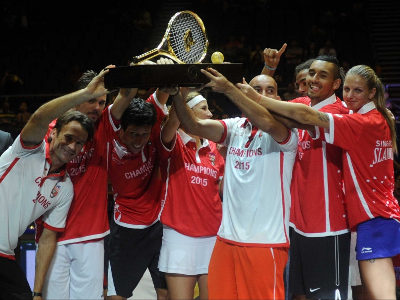 Stanislas Wawrinka Stars as Singapore Slammers Beat Indian Aces to Win IPTL Crown