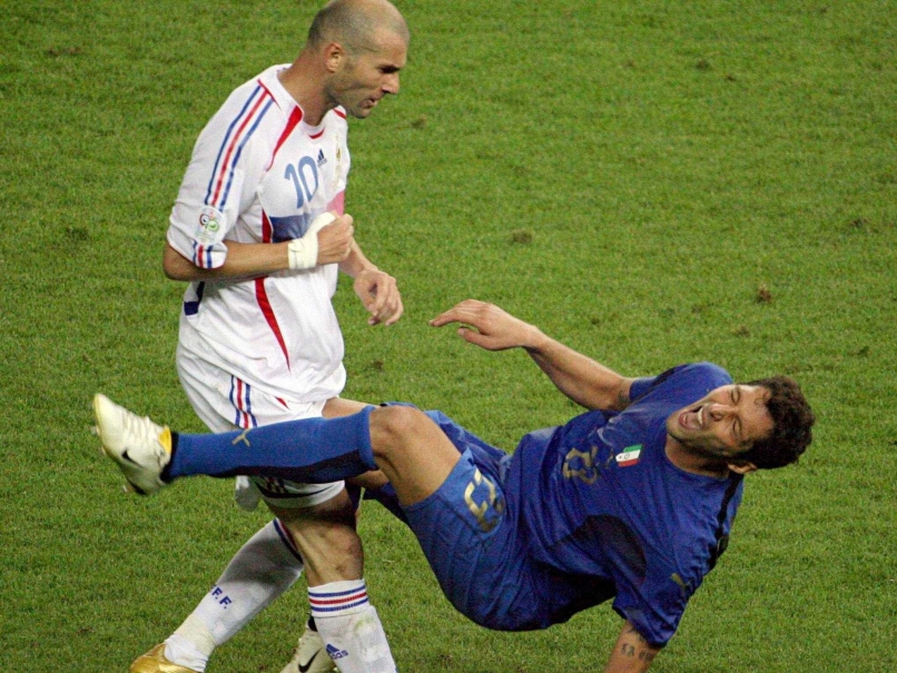 Zinedine Zidane's Son Sent off for Headbutting Like Father