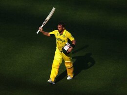 World Cup 2015: Finch Slams Ton, Finn claims hat-trick as Australia Post 342/9 World Cup 2015: Finch Slams Ton, Finn claims hat-trick as Australia Post 342/9