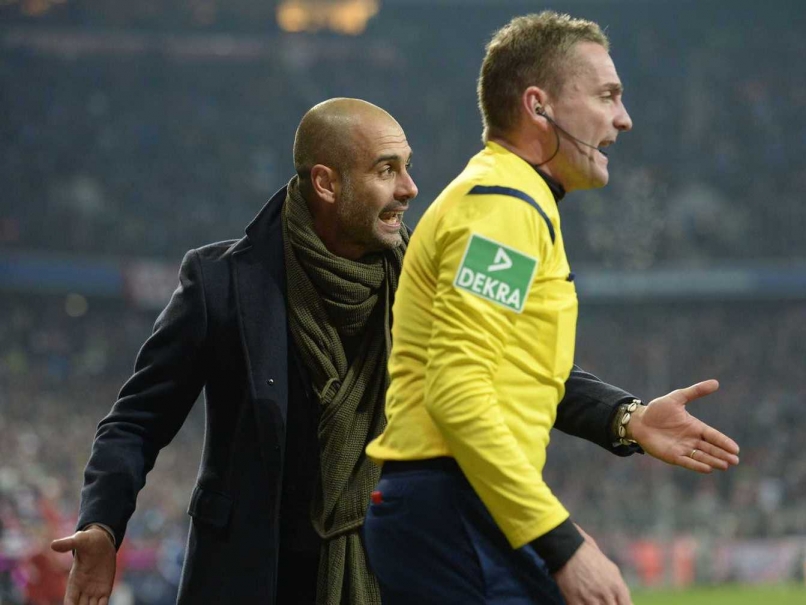 Bayern Munich Manager Pep Guardiola Under Fire for Charging Towards Fourth Official