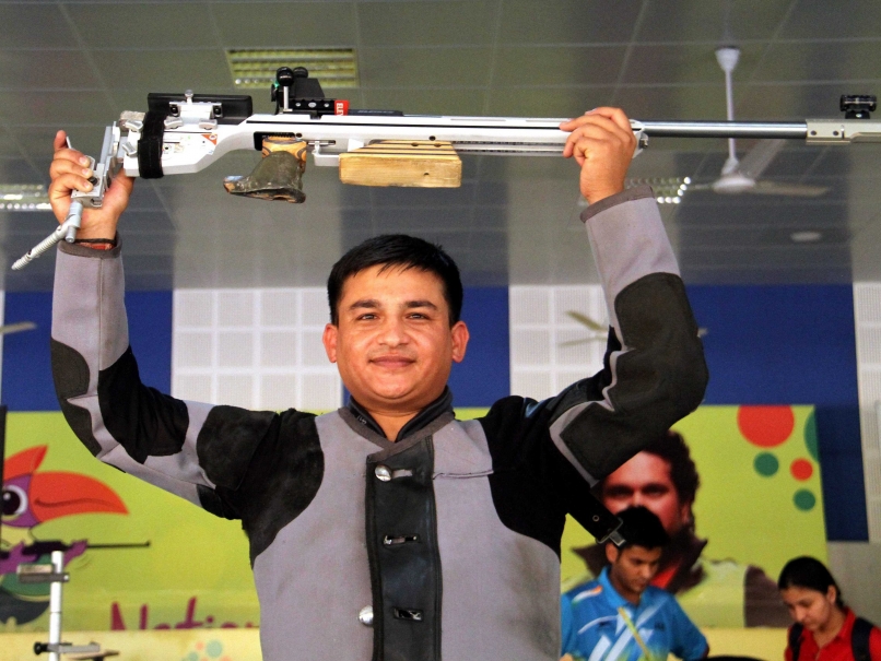 Satyendra Singh of Services Shoots Golden Double at National Games