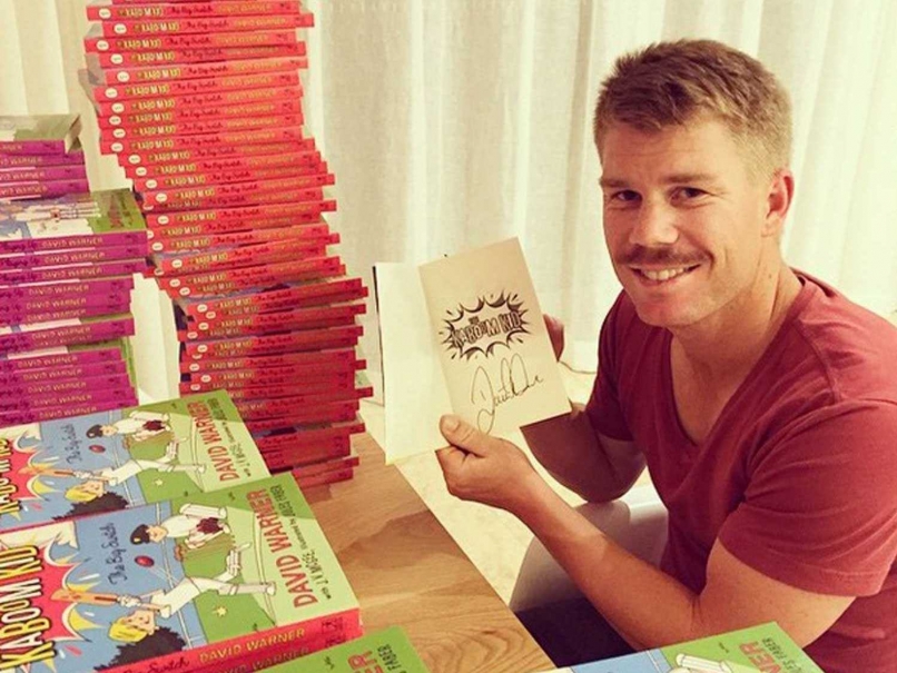 David Warner Turns Writer, Pens Series for Children