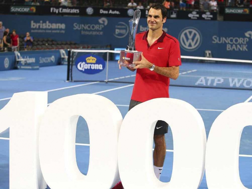 Roger Federer Notches 1,000th Match Win, Claims Brisbane Title