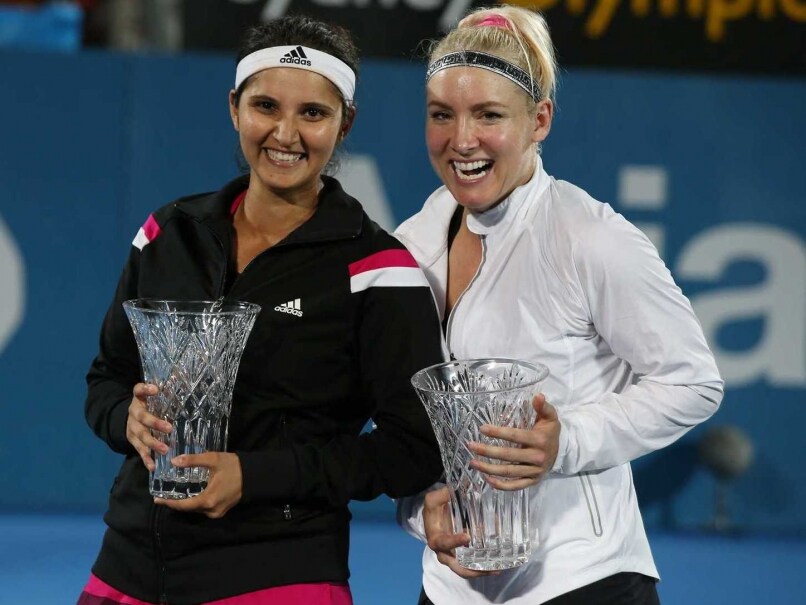 Sania Mirza Wins First Title of the Season Sania Mirza Wins First Title of the Season