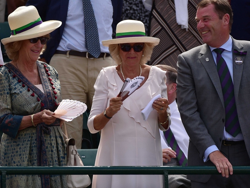 Royal Approval as Duchess Pockets Andy Murray's Sweatband