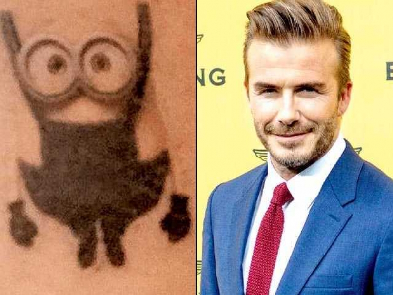 David Beckham Inks Tattoo Chosen by Daughter Harper