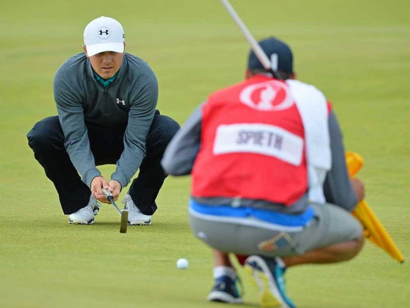 Jordan Spieth into Joint Lead at Open Championship