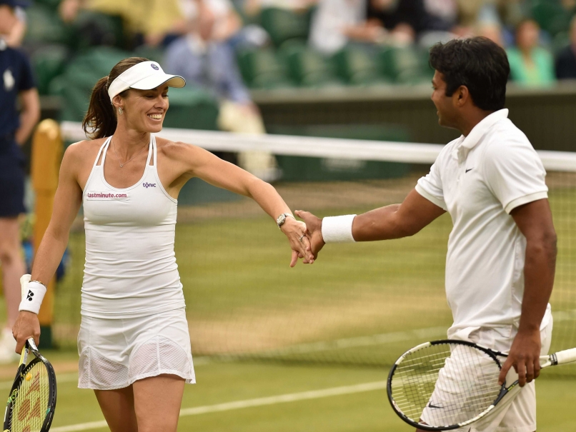 Wimbledon Mixed Doubles Final Highlights: Leander Paes-Martina Hingis Cruise to Title Triumph