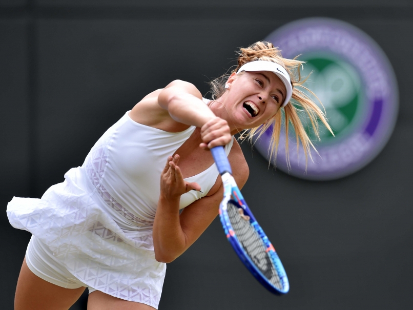 Maria Sharapova Endures Tough Test En Route Wimbledon Last Eight