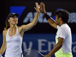 Leander Paes-Martina Hingis Advance to Wimbledon Quarters Leander Paes-Martina Hingis Advance to Wimbledon Quarters