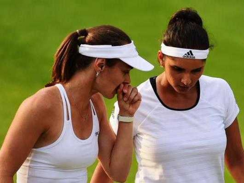 Martina Hingis and Sania Mirza Sail Into Second Round at Wimbledon