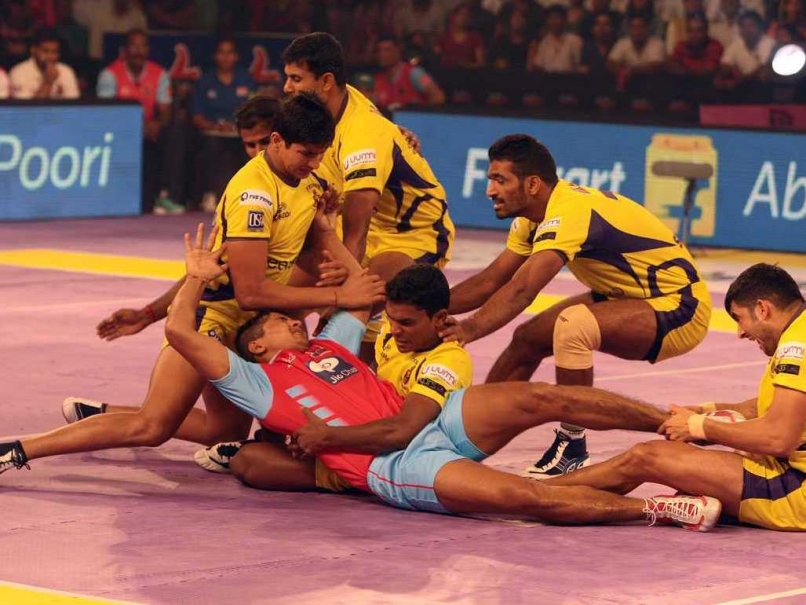 Pro Kabaddi League: Telugu Titans Tame Pink Panthers