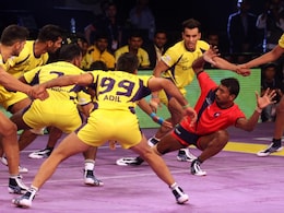 Pro Kabaddi League: Telugu Titans Overwhelm Dabang Delhi Pro Kabaddi League: Telugu Titans Overwhelm Dabang Delhi