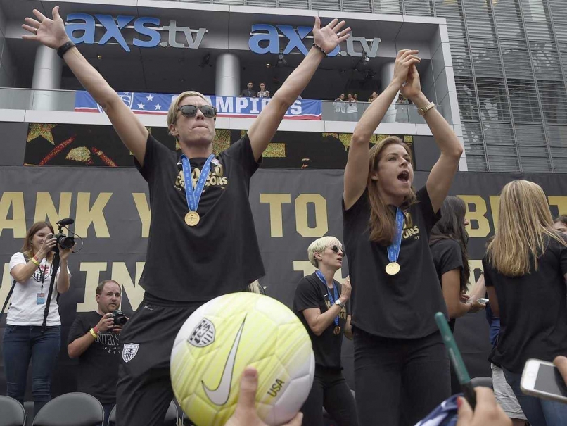 US Women, Fans Celebrate World Cup Triumph