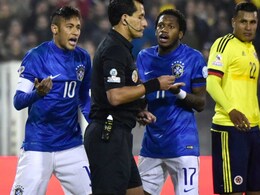Neymar Sent Off as Brazil Suffer Shock Copa America Defeat vs Colombia Neymar Sent Off as Brazil Suffer Shock Copa America Defeat vs Colombia
