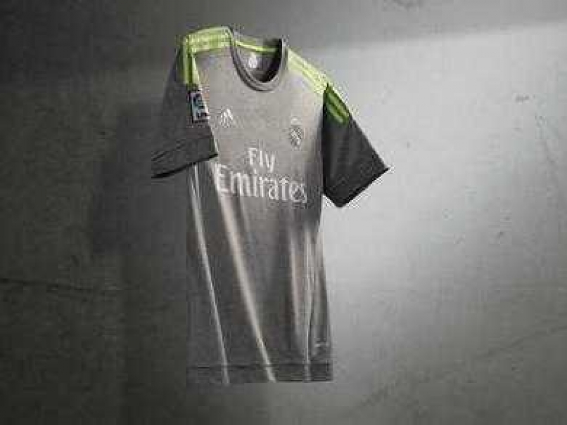 Shade of Grey in Real Madrid's New Jersey
