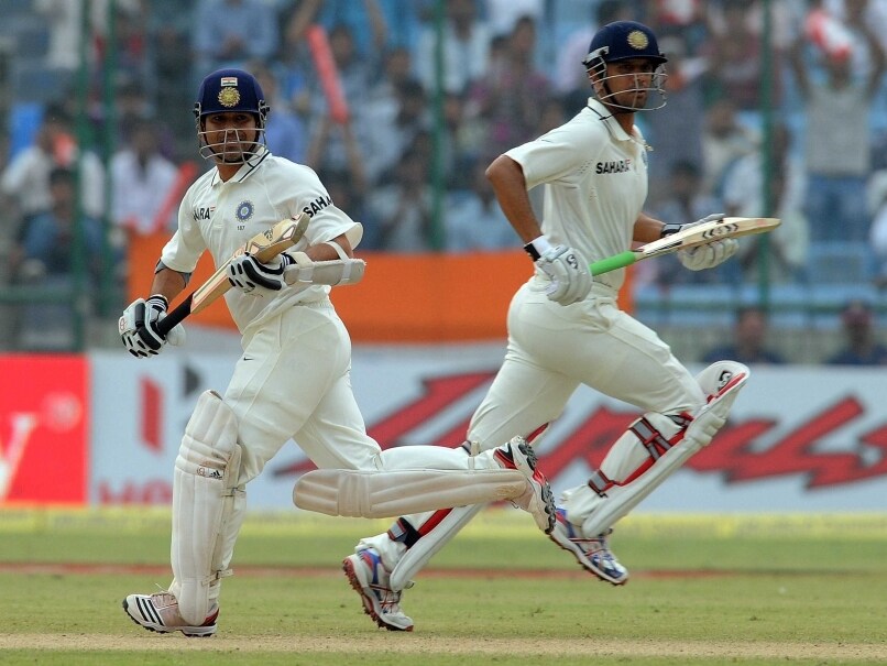 Sachin Tendulkar and Rahul Dravid