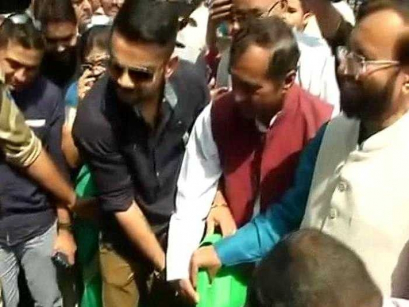 Virat Kohli Pledges Support to Save Environment