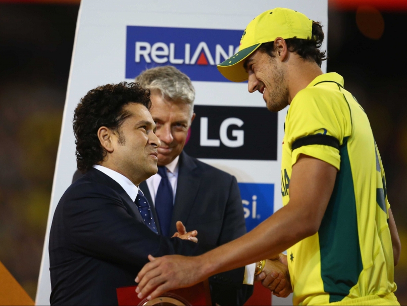 Sachin Tendulkar, N. Srinivasan Grace World Cup Final in Melbourne