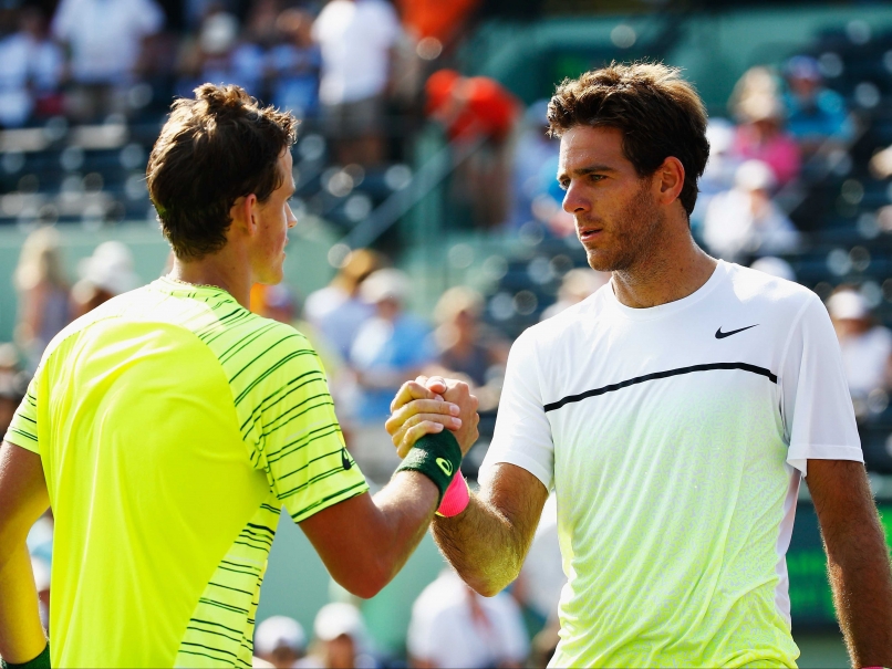 Vasek Pospisil Stuns Juan Martin Del Potro in Miami Open First Round