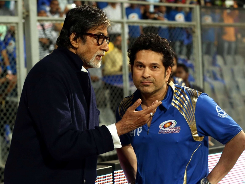 IPL 8: Amitabh Bachchan Joins Sachin Tendulkar in Cheering for Mumbai Indians
