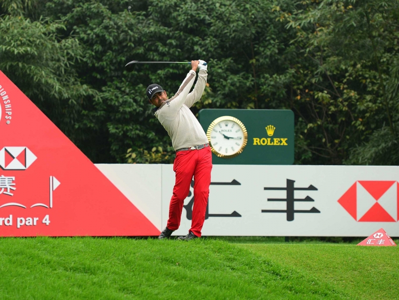 Golfer Anirban Lahiri Finishes Tied-40th at WGC-HSBC Champions