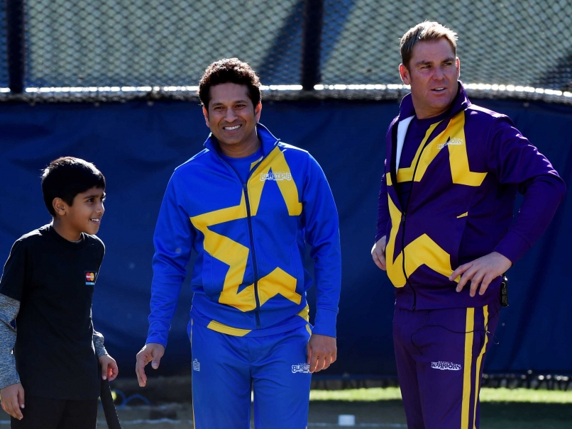 Cricket All-Stars Live Score Sachins Blasters vs Warnes Warriors 3rd T20