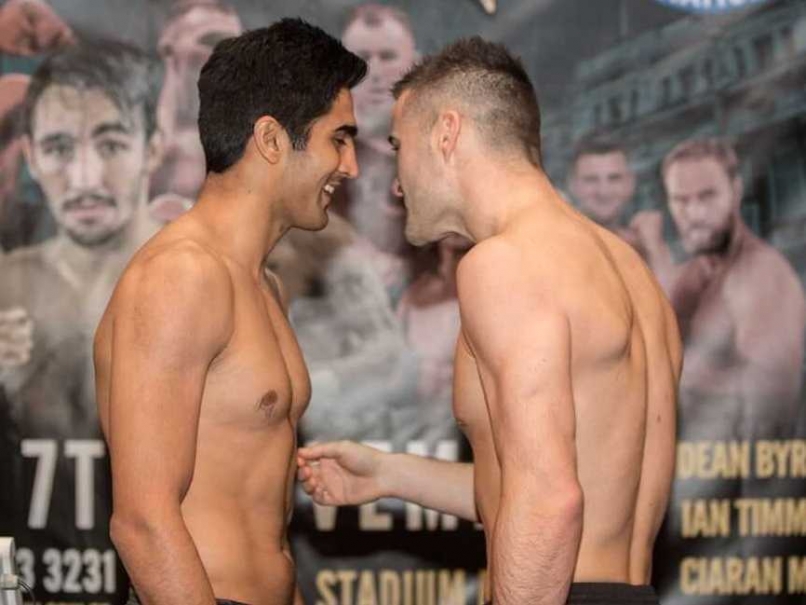 Vijender Singh Knocks Out Dean Gillen in First Round To Register His Second Pro Win