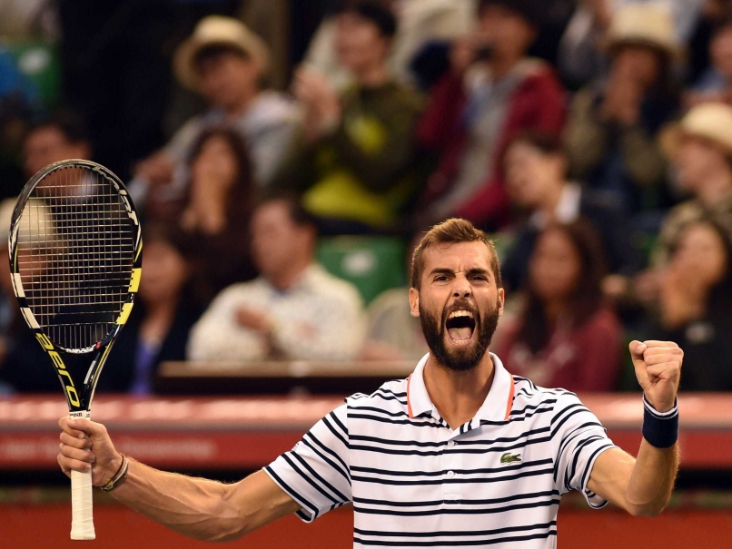 Paire Upsets Nishikori, Faces Wawrinka in Japan Open Final