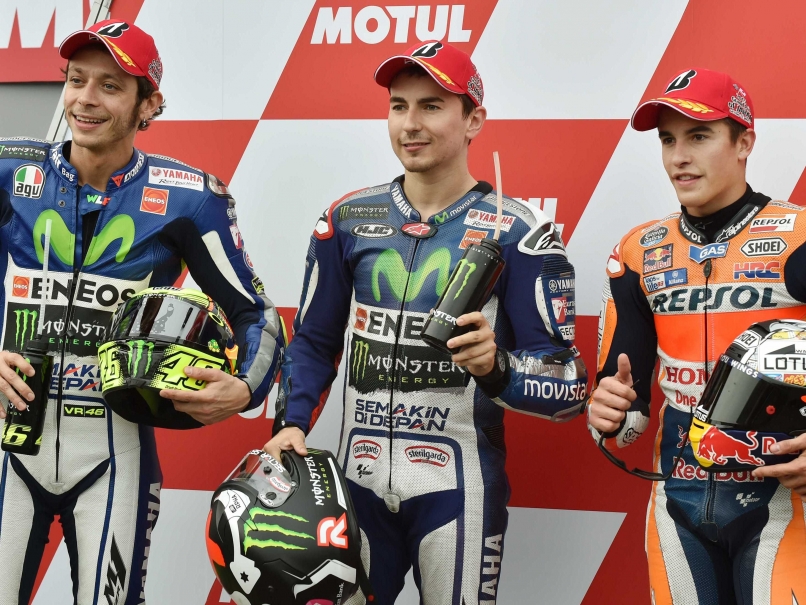 MotoGP: Lorenzo Takes Pole in Japan, De Angelis in Hospital