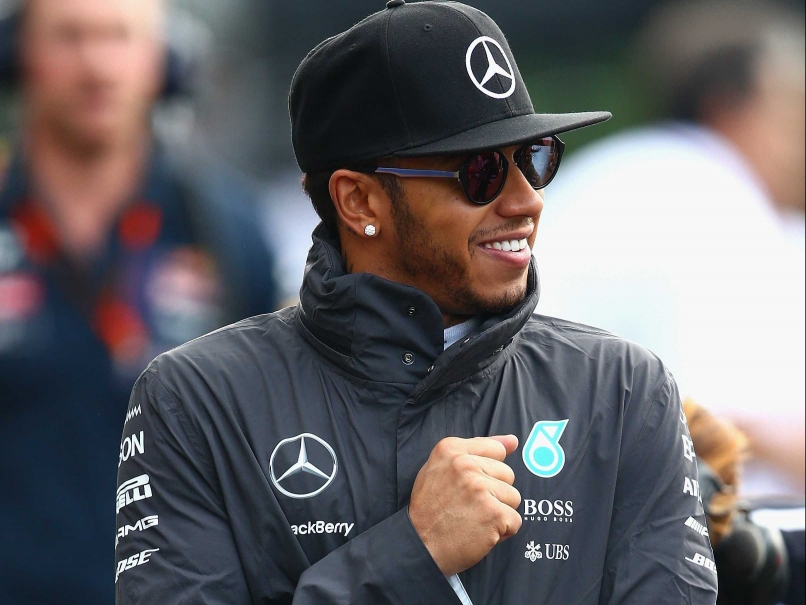 Lewis Hamilton Happy to Slip and Slide in Mexico