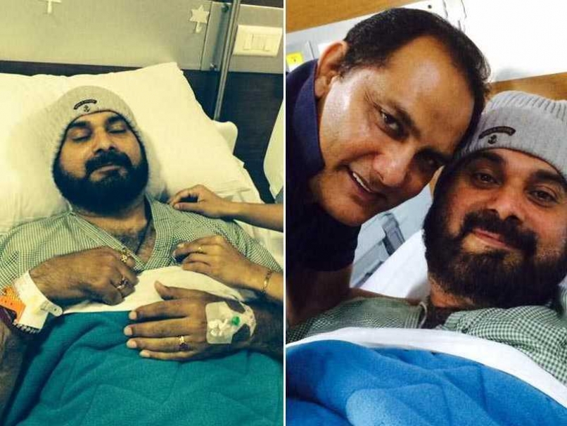Navjot Singh Sidhu Gets a Visit From His 'Brother' Mohammad Azharuddin