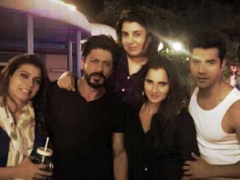 Sania Mirza Treats Shah Rukh Khan and 'Dilwale' Team to Biryani