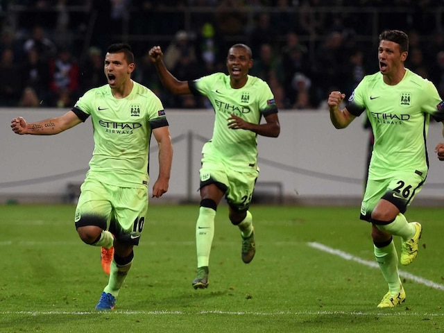 UEFA Champions League: Sergio Aguero's Late Penalty Seals ...