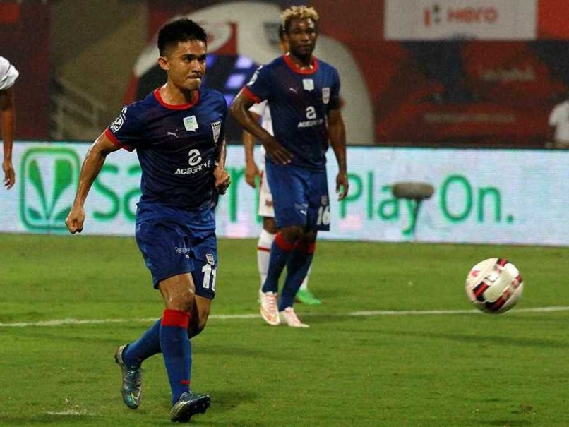 ISL: Sunil Chhetri Hat-Trick helps Mumbai City FC Thrash North East United FC