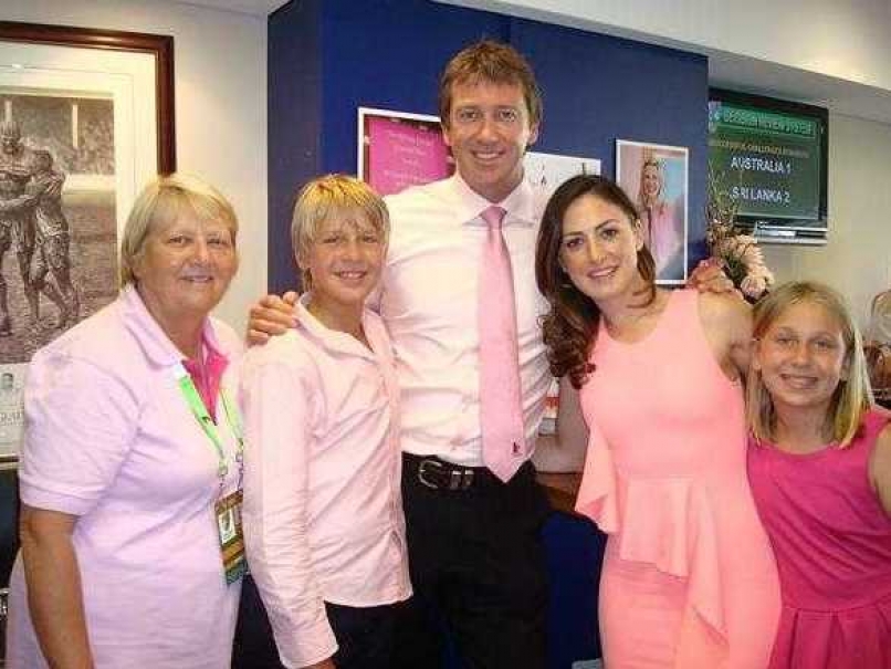 Glenn McGrath Becomes 'Darling' Daddy to Third Child