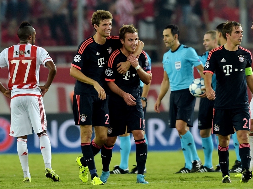Champions League: Thomas Mueller Brace Helps FC Bayern Munich Beat Olympiakos