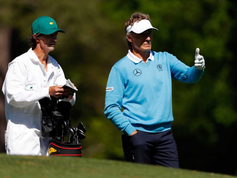 Bernhard Langer In Contention for Augusta Masters Title At Age 58