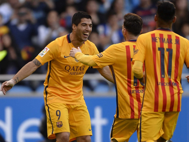 F.C Barcelona Thrash Deportivo 8-0, Luis Suarez Scores Four Goals