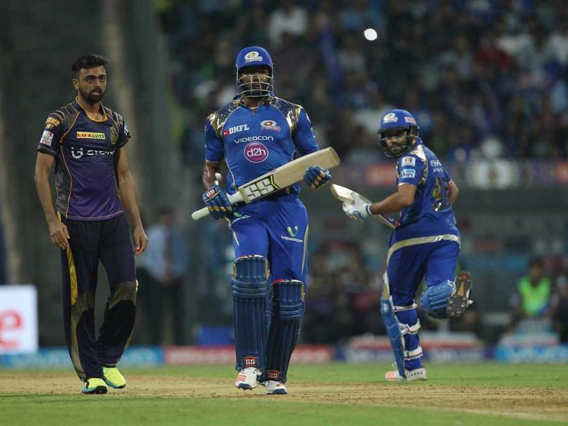 IPL, Highlights - Mumbai Indians vs Kolkata Knight Riders: Rohit Sharma, Kieron Pollard Help MI Thrash KKR By Six Wickets