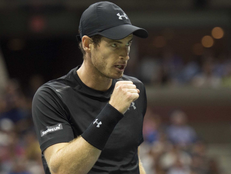 Andy Murray Rides Strong Serves Into US Open Second Round