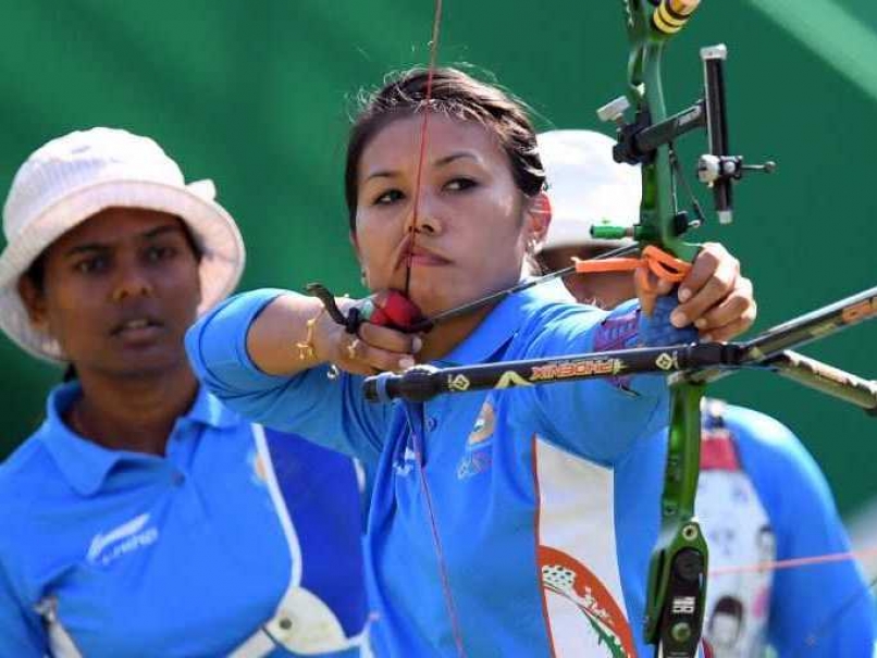 Laishram Bombayla Devi in Rio Olympics 2016 Archery Pre-Quarters
